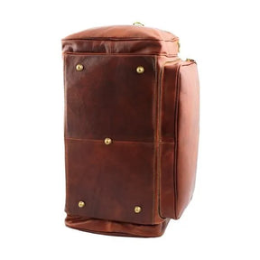 Leather duffle bag Praga