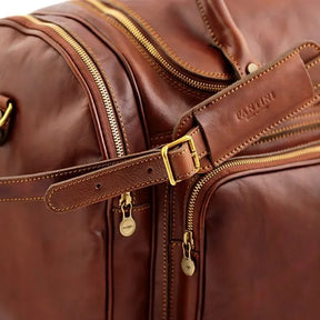 Leather duffle bag Praga