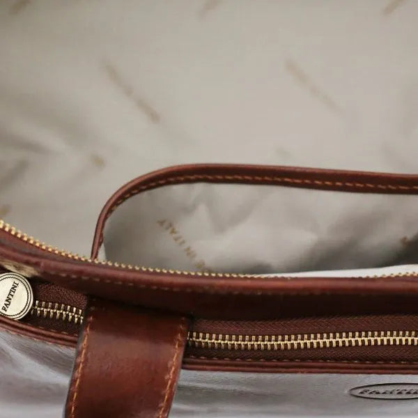 Leather duffle bag England