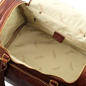 Leather duffle bag Praga