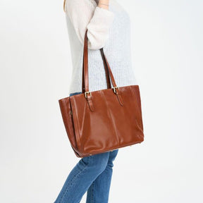 Leather bag Demetra