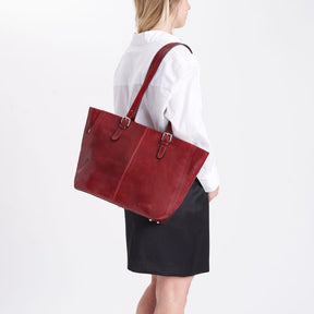 Leather bag Demetra