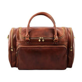 Leather duffle bag Praga