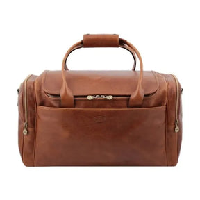 Leather duffle bag England