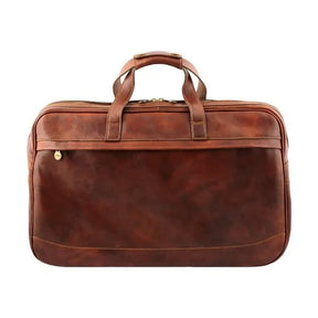 Leather carry on large Oxford