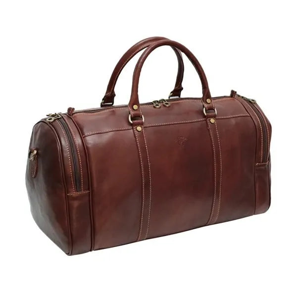 Leather duffle bag Firenze