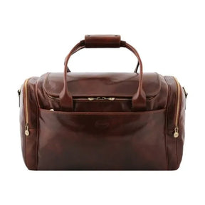 Leather duffle bag England