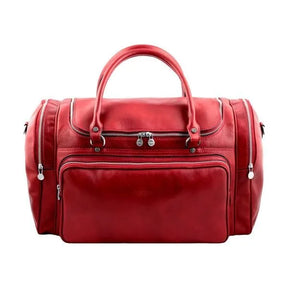 Leather duffle bag Praga