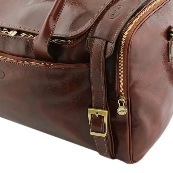 Leather duffle bag England