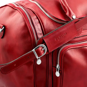 Leather duffle bag Praga