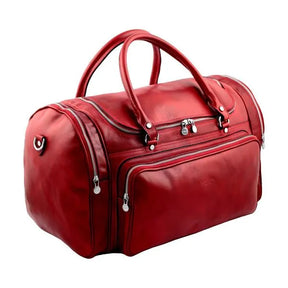 Leather duffle bag Praga