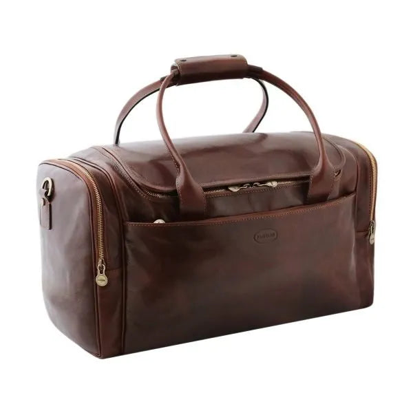 Leather duffle bag England