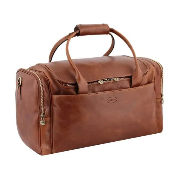 Leather duffle bag England